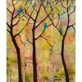 thumbnail image 2 of CafePress - Three Trees With Bluebirds Mousepad - Non-slip Rubber Mousepad, Gaming Mouse Pad, 2 of 5