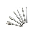thumbnail image 3 of AURARMLET 6Pcs Rotary Tool Bits High-Speed Steel for Deburring 1.6x0.2x0.2in, 3 of 8