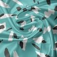 thumbnail image 5 of Ambesonne Turquoise Blue Window Valance, Quirky Brushstrokes, 54" X 18", Turquoise Dark Grey, 5 of 5