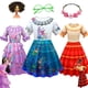 thumbnail image 2 of Disfraz de Cosplay de Disney para niñas, vestido de princesa de Halloween, gafas, pendientes, bolsa de cristal zhangmengya unisex, 2 of 2