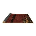 thumbnail image 2 of Ahgly Company Indoor Rectangle Abstract Brown Modern Area Rugs, 6' x 9', 2 of 4