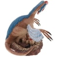 thumbnail image 4 of Modelo de Animales Jurásico Simulación Miniatura Diversión Niños Oviraptor azul perfecl, 4 of 8
