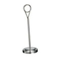 thumbnail image 4 of Yingyy Support de Numéro de Table en Acier Inoxydable Support de Photo pour Hôtel Argenté 20cm, 4 of 7