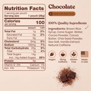 Huma Chia Energy Gel, Chocolate 12 Pack - Stomach Friendly, Real Food Energy Gels for Endurance Exercise