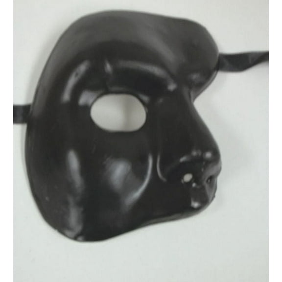 Black Phantom of The Opera Costume Masquerade Mardi Gras Party Mask