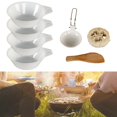 thumbnail image 3 of Cuenco para Utensilios Shamjiam Cocinar Servir Blanco 7 Piezas, 3 of 9