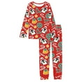 thumbnail image 2 of Renewold Penguin Wreaths Sleepwear Shirt Pants Bottom Set of 2 Matching Christmas Pajamas for Family and Couples 2 Pieces Men's Casual Athletic Clothing Size 3XL, 2 of 5