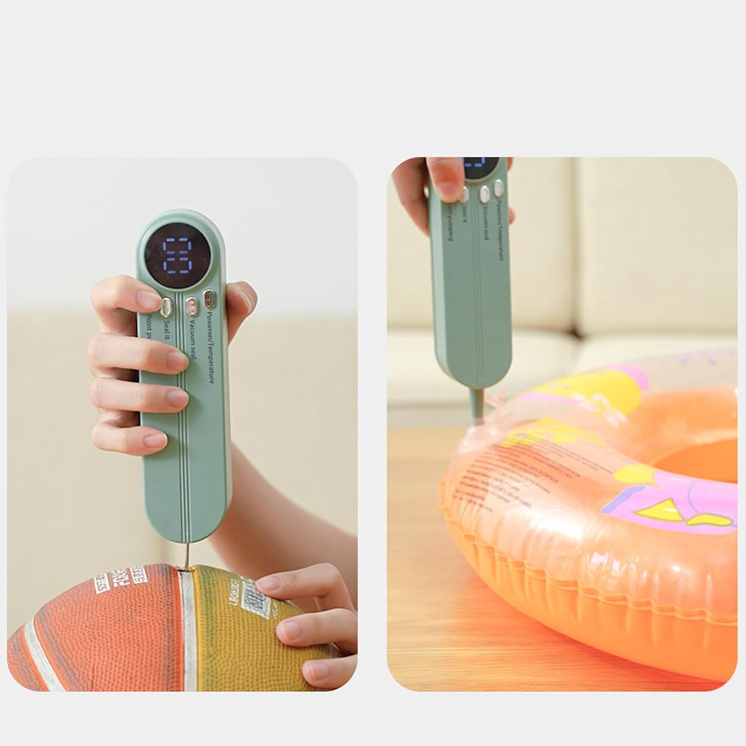 Vacuum Sealer Vacuum Packaging Machine Portable Vacuum Machine Green