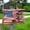 🔥 colour_Base#616, variant on Flag Shaped Garden Decoration | Wooden Flag Ornament for Home Yard Porch | Rustic Odorless Hanging Décor | Unique Wood Art Accent | 1 Piece | Indoor Outdoor Display