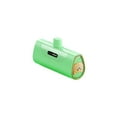 thumbnail image 1 of Xingzhi Large Capacity External Battery Fast Charge Power Bank 5000ma Large Capacity Auxiliary Battery Mini green type, 1 of 6
