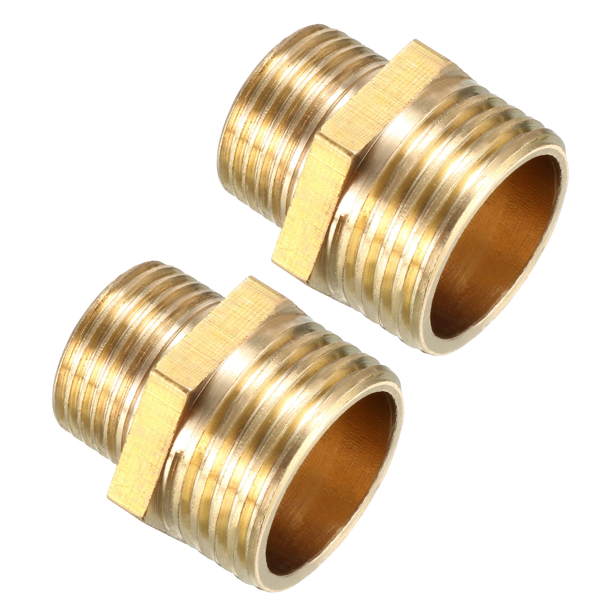 1/2 to 3/8 inch Male Brass Threaded Pipe Fitting Connector Tube Accessories FA 