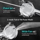 thumbnail image 3 of Handheld Shower Head with Filter, 10 Spray High Pressure Shower Head with Filter for Hard Water, 2 Power Wash for Bathtub Tile Wall Pet Cleaning (Chro, 3 of 5