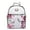 Pearl White, variant on Hummingbird Bloom Crystal Laced Scratch & Stain Resistant Backpack