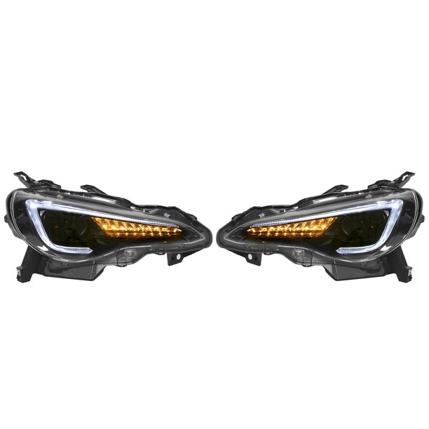 Dynamic Headlights Projector Headlights VLAND LED Projector Dynamic Headlights Dual Beams Fit