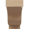 thumbnail image 2 of 2"W x 6"D x 4"H Classic Newport Rough Cedar Woodgrain TimberThane Corbel, Primed Tan, 2 of 6