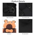thumbnail image 4 of Asiento De Seguridad Para Niños, Correas Ajustables, Arnés, Asiento Elevador Para Automóvil, Arnés De Seguridad De 5 Puntos, Almohada Grande Y Suave, Lavable A Máquina,, 4 of 7