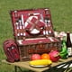 thumbnail image 2 of Cesta de Picnic Neti Neti de Mimbre para 4 Personas con Nevera y Manta, 2 of 8