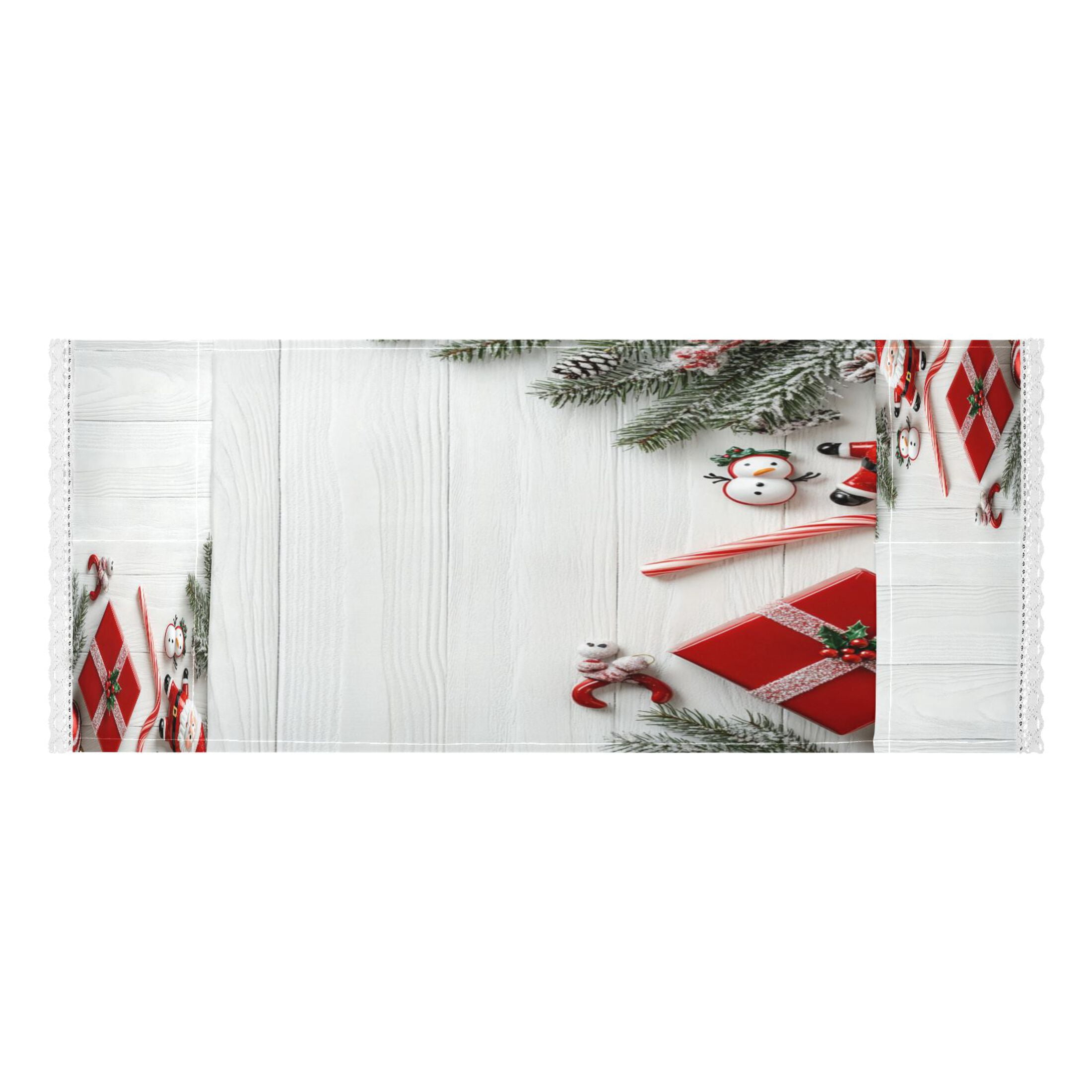 Christmas Background Washer and Dryer Covers Dust-Proof and Oil Resistant Fridge Cover with 4 Storage Pockets Washing Machine Top Cover for Laundry Kitchen Home 51.2 x 22 In