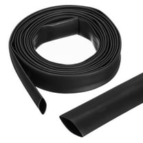 1/2 Inch 10ft Wire Heat Shrink Tubing 4:1 Double-sided Heat Shrink Wrap Black