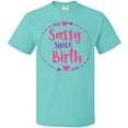 thumbnail image 3 of Inktastic Sassy Since Birth, Sassy, Sassy Girl, Arrow, Hearts T-Shirt, 3 of 5