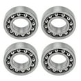 thumbnail image 2 of Roulements à Deux Rangées, Rotation Stable Auto-Alignement Roulement à Billes Résistance à l'Usure à Grande Vitesse 4PCS Ténacité pour pour les Patins à Roulettes pour les Moteurs 1204, 1205, 1206, 1207, 1208, 2 of 8