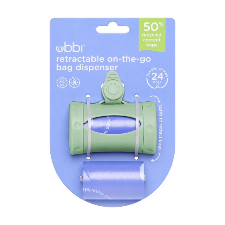On-The-Go Retractable Diaper Disposal Bag Dispenser photo 7