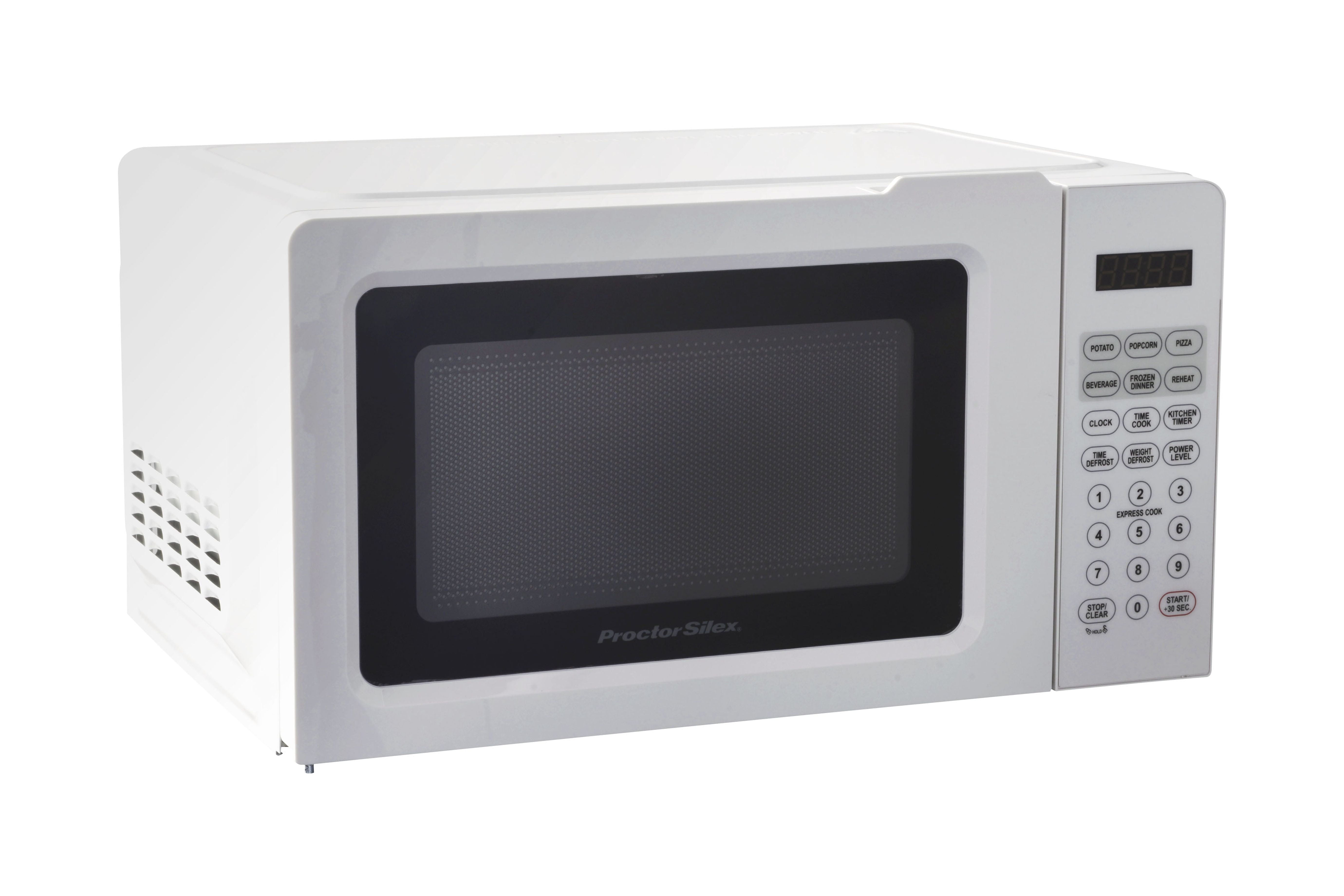 Proctor Silex 0.7 Cu.ft White Digital Microwave Oven 