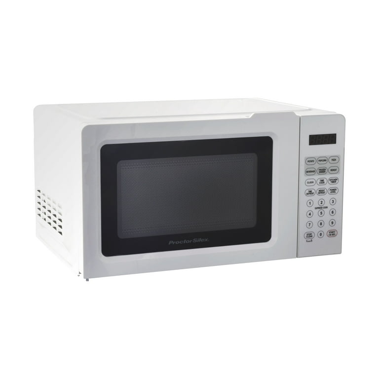 Proctor Silex 0.7 CU.FT White Digital Microwave Oven