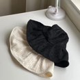 thumbnail image 3 of CoCopeaunts Large Bucket Hat for Women Thin Fisherman Hat Spring Summer Sunscreen Big Brim Edge Anti-Ultraviolet uv Sun Cap, 3 of 8