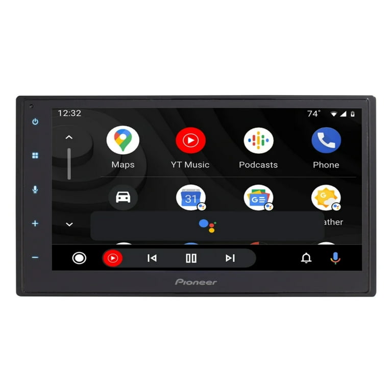 Pioneer Auto Head Unit with 6.8-inch Bluetooth Touchscreen Pioneer Auto Head Unit with 6.8-inch Bluetooth Touchscreen