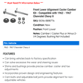 thumbnail image 2 of Front Lower Alignment Caster Camber Kit - Compatible with 1962 - 1967 Chevy Chevy II 1963 1964 1965 1966, 2 of 2