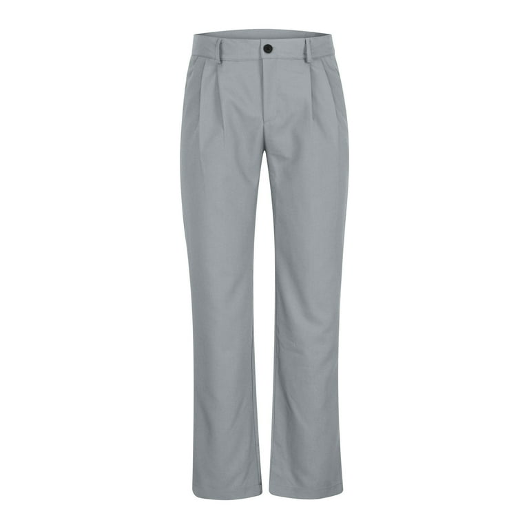 Jacenvly 2024 New Summer Trousers for Men Men Solid Color Jacenvly 2024 New Summer Trousers for Men Men Solid Color