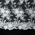 thumbnail image 3 of Ivy Bridal Lace Sequins Beaded Scallop Fabric for Dresses 52’’ BTY&nbsp;(White), 3 of 6