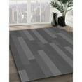 thumbnail image 3 of Ahgly Company Machine Washable Indoor Rectangle Transitional Black Area Rugs, 8' x 10', 3 of 7