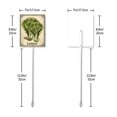 thumbnail image 7 of Yjiankangz Vegetable Garden Lettuce Yard Sign Label With Stake Plant Markers For Outdoor Plants Waterproof 7x8.8inch Nursery Garden Outdoor Sign, 7 of 7