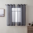 thumbnail image 5 of Better Homes & Gardens Clipped Pom Pom Window Curtain Panel, Set of 2, 5 of 5