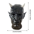 thumbnail image 3 of Máscara de Halloween TBKOMH Tocado de Terror Decoración Facial, 3 of 6