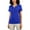 Vibrant Blue, variant on Karen Scott Womens Cotton Henley T-Shirt