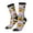 3 Black, variant on Cartoon Avocados Print Adult Socks for Men & Women,Calf Socks, Ankle Socks,Boots Socks,Breathable Casual Sock,Unisex Crew Socks
