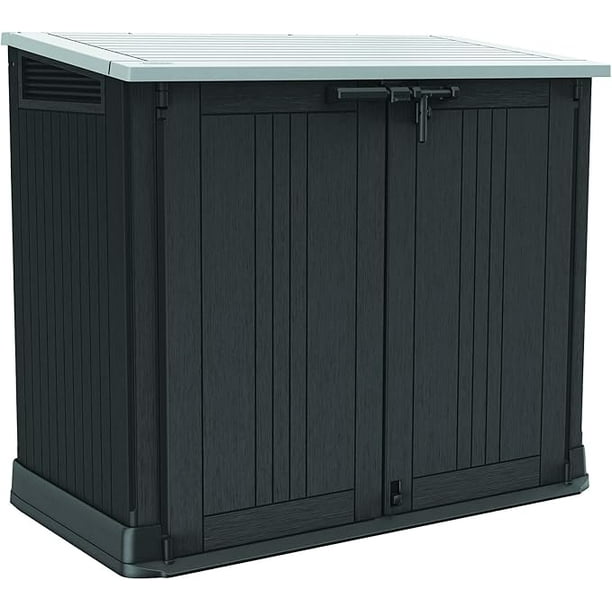 Keter Cobertizo de Almacenamiento Sio Midi, Color Marron, Caja para almacenar, Exterior e Interior.