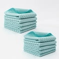 thumbnail image 1 of xaoyunyn 10 Pack Microfibre Kitchen Cleaning Towels,High Absorbency Multipurpose Dishcloths for Efficient Cleaning,Soft Stable Wipes for Countertops and Cookware, 1 of 6