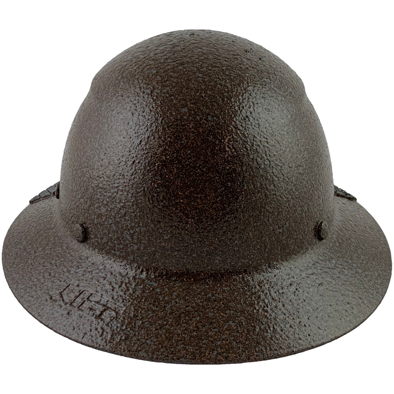 DAX Fiberglass Composite Hard Hat - Full Brim Textured Dark Granite