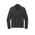 thumbnail image 3 of Port Authority ® Microterry 1/4-Zip Pullover K825 - Charcoal Size S, 3 of 3