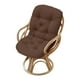thumbnail image 4 of Cojín para Silla de Jardín, Cojín para Silla de Mimbre, Cojín Tatami, Café, 4 of 8