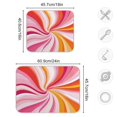 thumbnail image 5 of Yayeee Dish Drying Mat for Kitchen Counter Ultra Absorbent Easy Clean Pad 18x16", Swirling Lines, 5 of 7