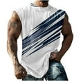 thumbnail image 1 of DPTALR Men Casual Printing Pullover Round Neck Sports Tank Tops Vest, 1 of 6