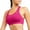 Fantastic Fuchsia, variant on Women'S Sports Bra, Compression, Moisture Wicking, High-Impact Sports Bra For Women, Black, Size: XS-XX-Large