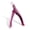 Fuchsia, variant on Stainless Steel Professional Nail Art Clipper False Tips Edge Cutters Manicure Colorful Nail Tools 7.8x13cm
