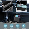 thumbnail image 5 of Mini cubo de basura plegable para coche - Organizador multifuncional para maletero, accesorio esencial para vehículos, SUV y camionetas - Diseño elegante y duradero - Negro, 5 of 5