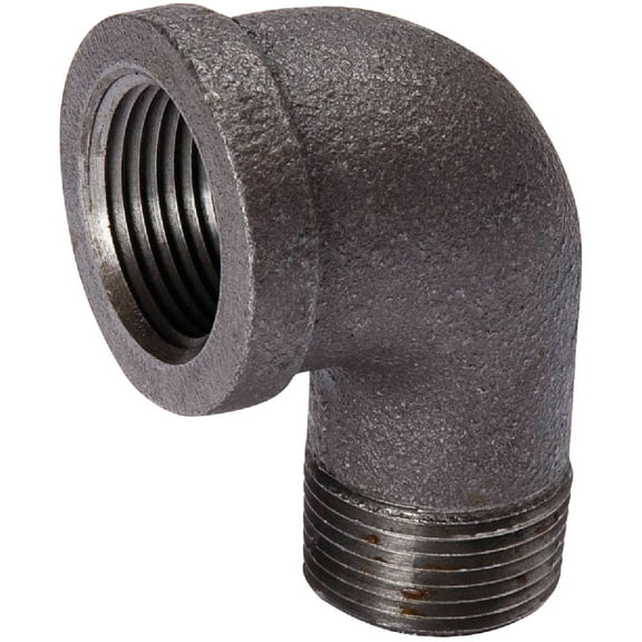Southland 2 In. 90 Deg. Street Malleable Black Iron Elbow (1/4 Bend) 520-308BG